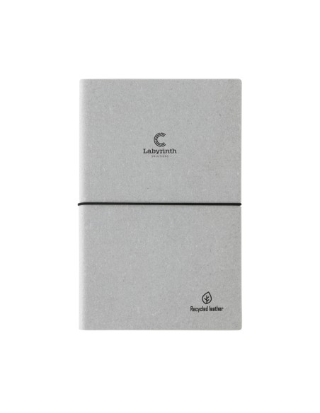 Taccuino A5 in pelle riciclata GRS