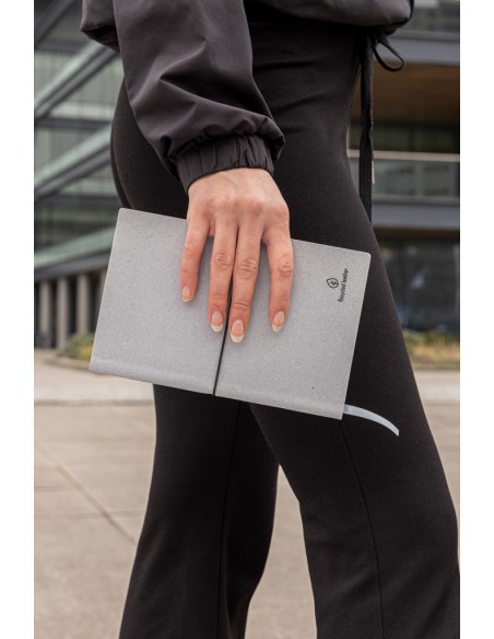 Taccuino A5 in pelle riciclata GRS