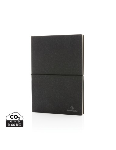 Taccuino A5 in pelle riciclata GRS