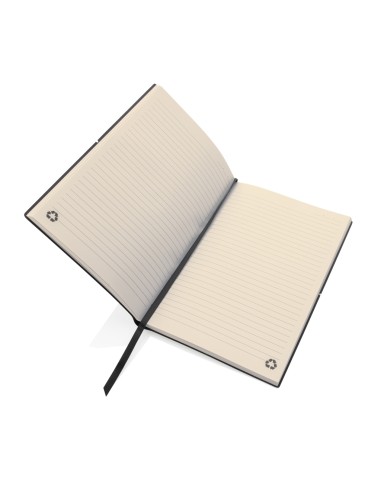 Taccuino A5 in pelle riciclata GRS