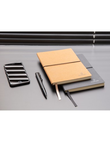 Taccuino A5 in pelle riciclata GRS