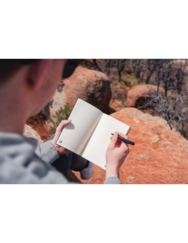 Taccuino A5 in pelle riciclata GRS