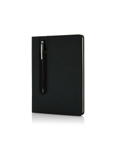 Taccuino A5 Basic con copertina rigida in PU e penna touch