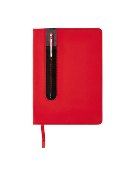 Taccuino A5 Basic con copertina rigida in PU e penna touch