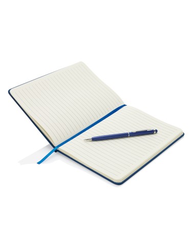 Taccuino A5 Basic con copertina rigida in PU e penna touch