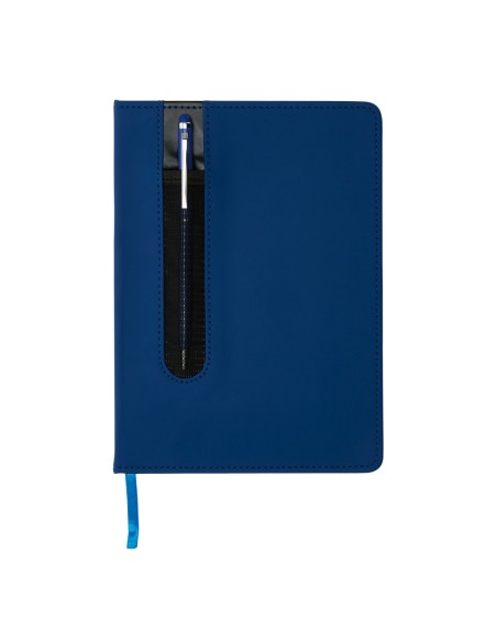 Taccuino A5 Basic con copertina rigida in PU e penna touch