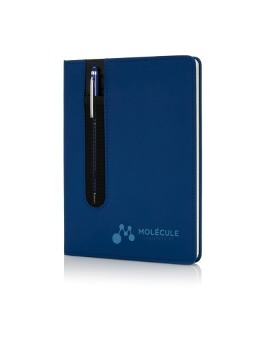 Taccuino A5 Basic con copertina rigida in PU e penna touch