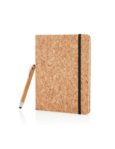 Taccuino A5 Cork con penna in bambù