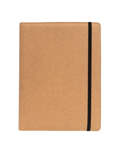 Portafoglio A4  Deluxe in sughero con penna