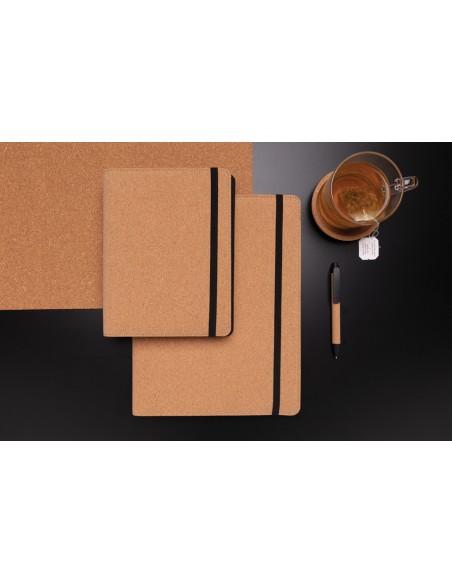 Portafoglio A4  Deluxe in sughero con penna