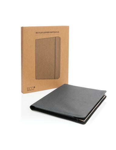 Portfolio A4 in pelle riciclata