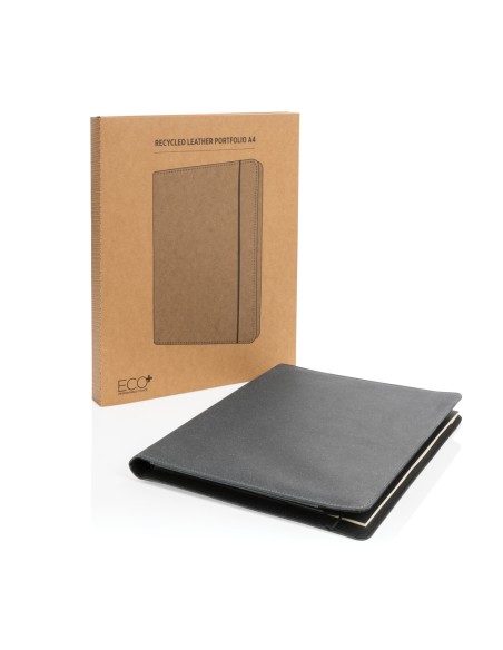 Portfolio A4 in pelle riciclata