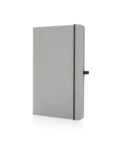 Taccuino  A5 con copertina rigida in pelle riciclata GRS