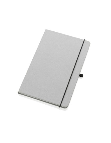 Taccuino  A5 con copertina rigida in pelle riciclata GRS
