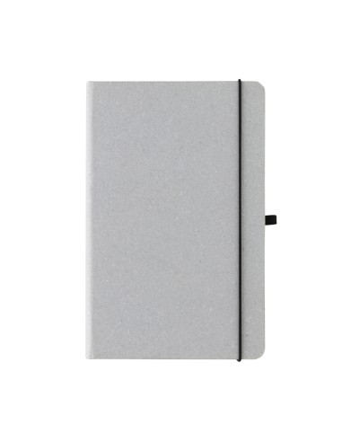 Taccuino  A5 con copertina rigida in pelle riciclata GRS