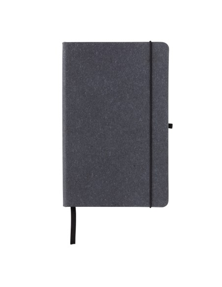Taccuino  A5 con copertina rigida in pelle riciclata GRS