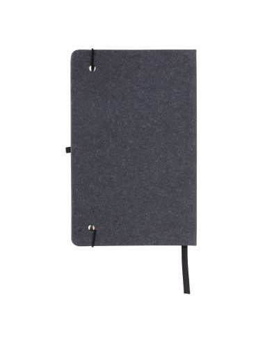 Taccuino  A5 con copertina rigida in pelle riciclata GRS