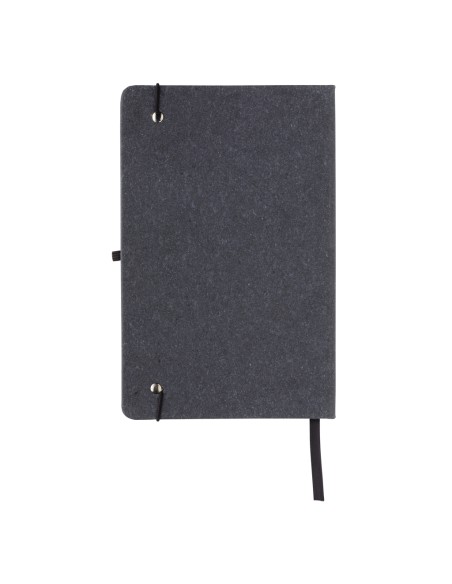 Taccuino  A5 con copertina rigida in pelle riciclata GRS