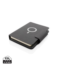 Taccuino A5 con ricarica wireless 10W Artic Magnetic