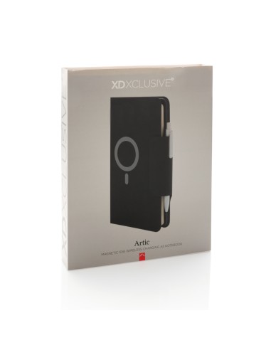 Taccuino A5 con ricarica wireless 10W Artic Magnetic