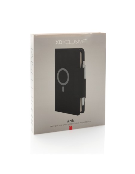 Taccuino A5 con ricarica wireless 10W Artic Magnetic