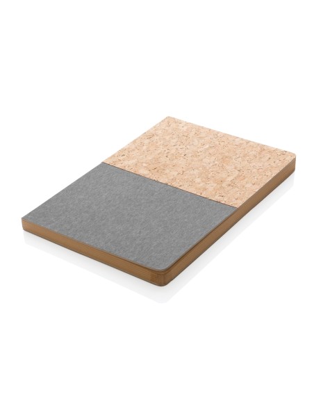 Taccuino A5 in carta e sughero