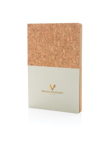 Taccuino A5 in carta e sughero