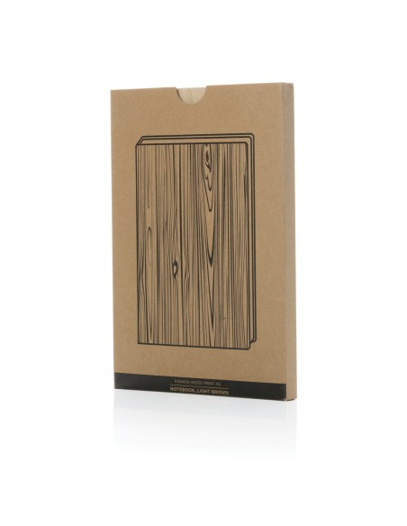 Taccuino A5 Kavana wood print