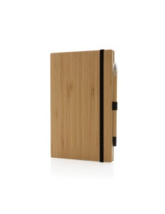 Set taccuino e penna infinity in bambù