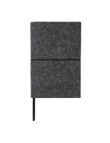 Taccuino A5 con copertina morbida in feltro certificato GRS