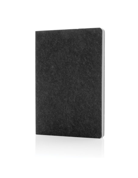 Taccuino A5 Phrase in feltro riciclato certificato GRS