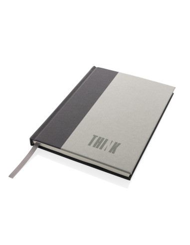 Taccuino A5 in RPET e Kraft con certificazione GRS