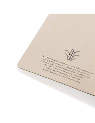 Taccuino A5 in carta di canna da zucchero Stylo