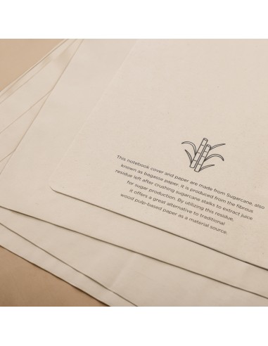 Taccuino A5 in carta di canna da zucchero Stylo