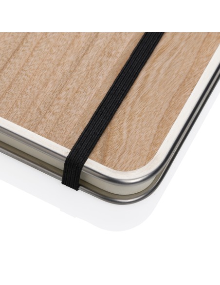 Taccuino deluxe A5 Treeline copertina in legno