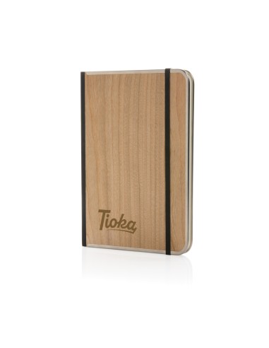 Taccuino deluxe A5 Treeline copertina in legno