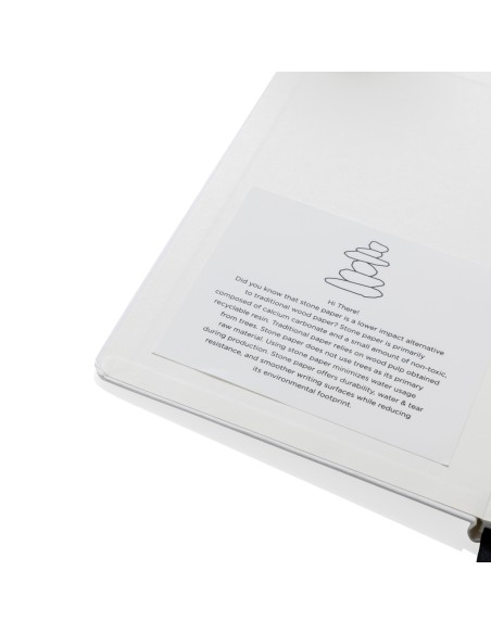 Taccuino A5 crafstone in carta kraft e pietra riciclati