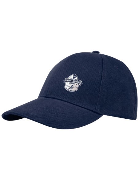 Cappellino a 6 pannelli in materiale riciclato certificato GRS Trona