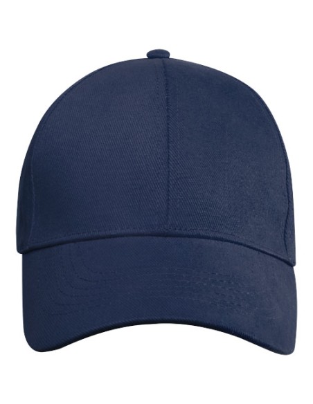 Cappellino a 6 pannelli in materiale riciclato certificato GRS Trona