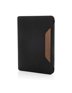 Portablocco A5 Teri in rPET AWARE™ e noce