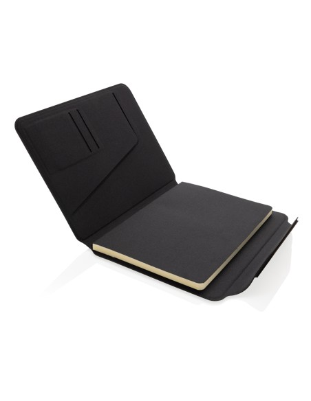 Portablocco A5 Teri in rPET AWARE™ e noce