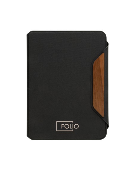 Portablocco A5 Teri in rPET AWARE™ e noce