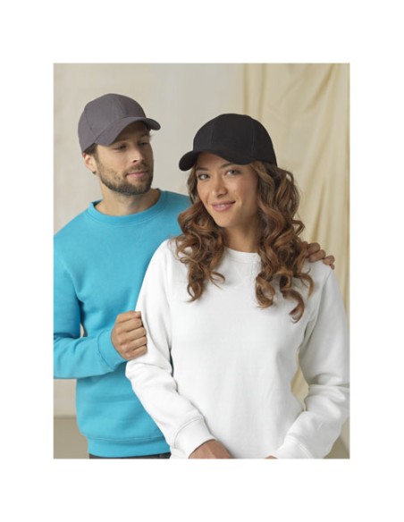 Cappellino a 6 pannelli in materiale riciclato certificato GRS Trona