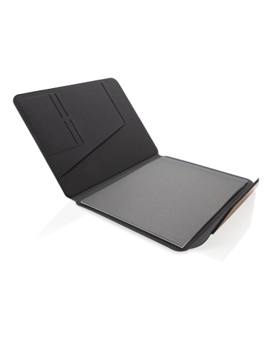 Portablocco A4 Teri in rPET AWARE™ e noce