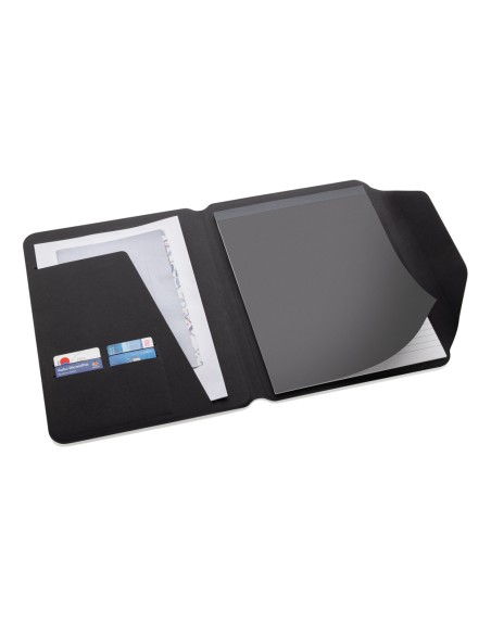 Portablocco A4 Teri in rPET AWARE™ e noce