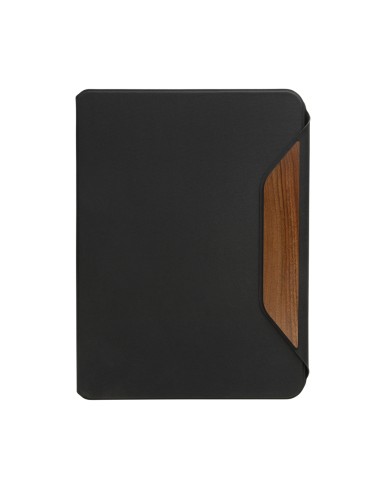 Portablocco A4 Teri in rPET AWARE™ e noce