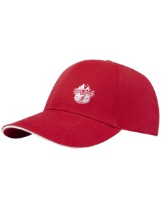 Cappellino sandwich in materiale riciclato certificato GRS Topaz