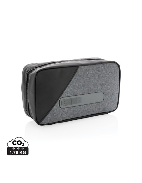 Custodia portatile con sterilizzatore UV-C con batteria