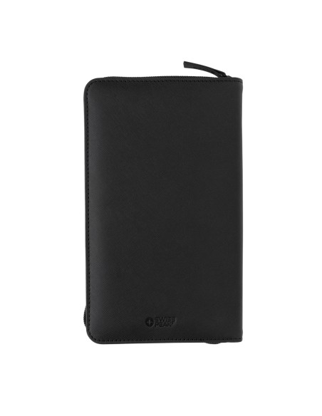 Portafoglio da viaggio RFID Swiss Peak Heritage in rPU RCS