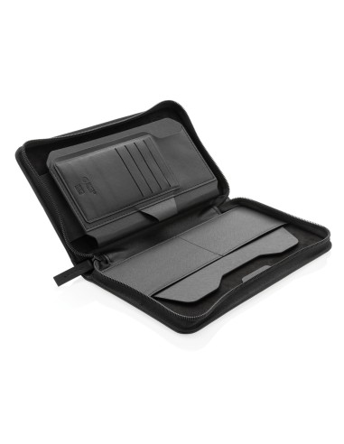 Portafoglio da viaggio RFID Swiss Peak Heritage in rPU RCS